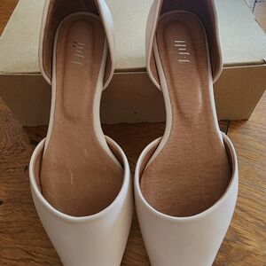 J. Jill Cream Women's D' Orsay Flats